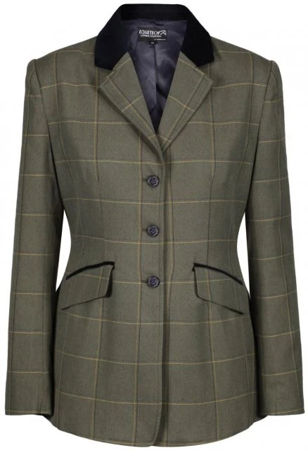 Equetech Kensworth Deluxe Tweed Riding Jacket - Image 2