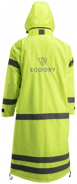 Equidry RIDE Reflective Jacket - Yellow/Grey - Image 2