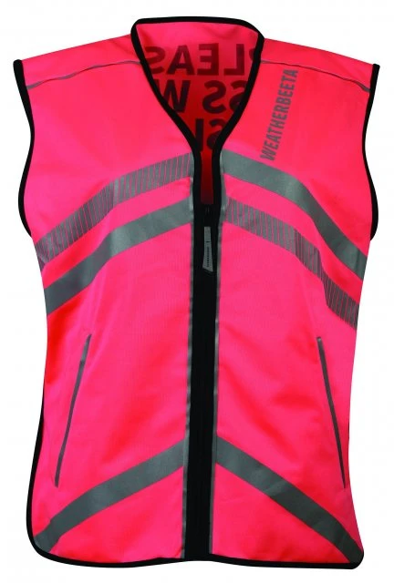 Weatherbeeta Reflective Waistcoat Hi Vis - Image 2