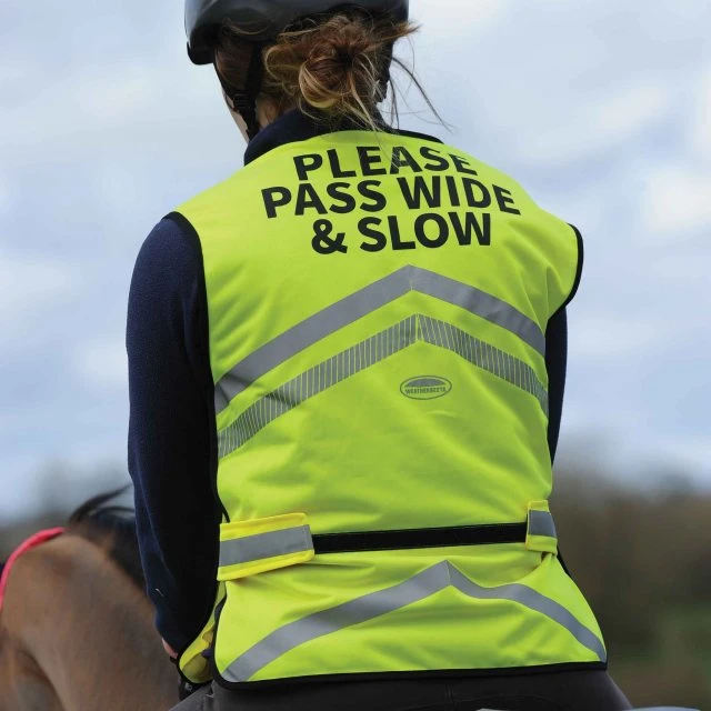 Weatherbeeta Reflective Waistcoat Hi Vis - Image 3