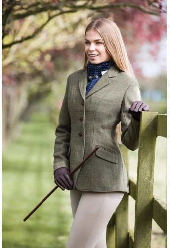 Equetech Claydon Tweed Riding Jacket - Image 2