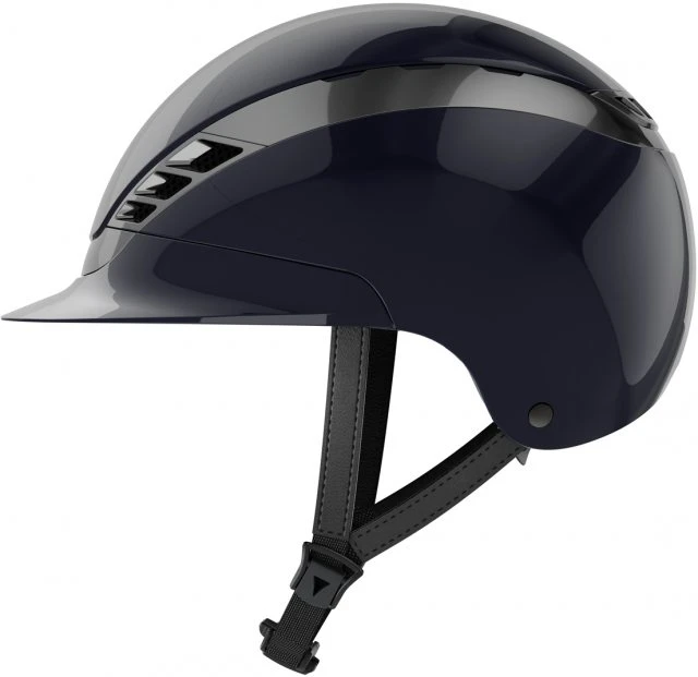 Abus X Pikeur AirLuxe Chrome - Shiny Midnight Blue - Image 3