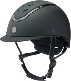 EQX Kylo Riding Hat - Black Matte/Black Gloss