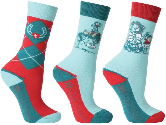 Hy Thelwell Collection The Greatest Socks (3 Pack)