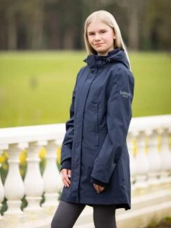 LeMieux Junior Pro Waterproof Coat - Navy