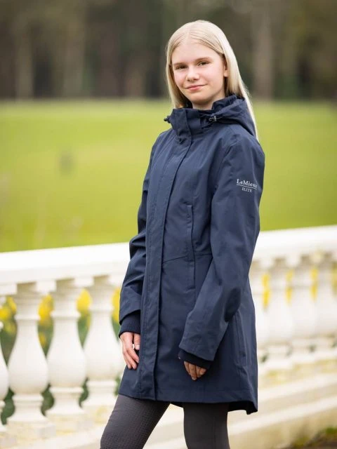 LeMieux Junior Pro Waterproof Coat - Navy