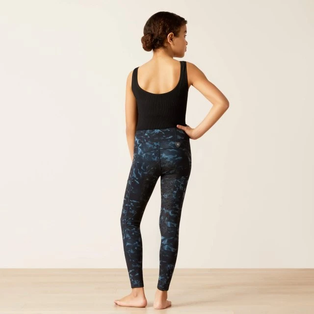 Ariat Youth EOS Print Tight - Stormy Skies - Image 2