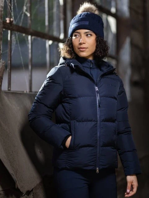 LeMieux Kenza Puffer Jacket - Navy - Image 2
