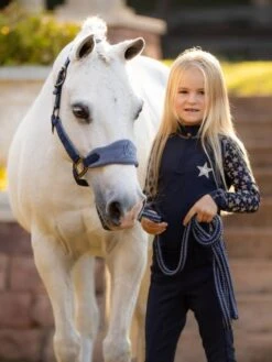 LeMieux Mini Reflective Base Layer - Indigo